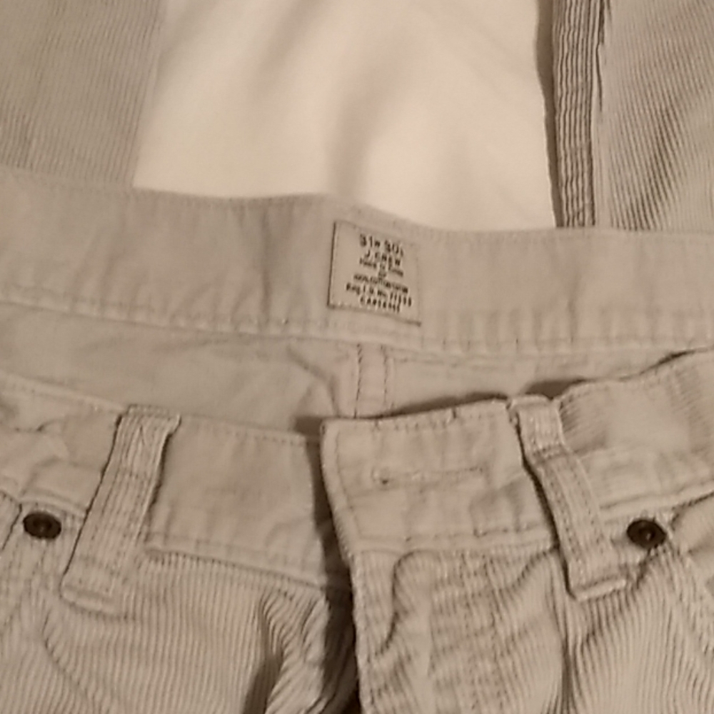 J Crew Tan courdroy pants